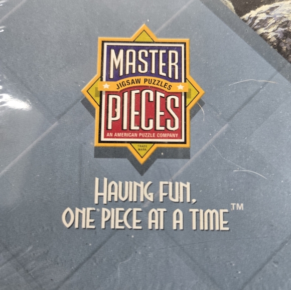 NIB Master Pieces Puzzle "The Sentinels" Diamond Shaped Border 500 pc. - Picture 5 of 5